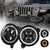 9 inch LED Headlights with DRL & Amber Turn Signal for Jeep Wrangler JL/JLU Jeep JT Gladiator