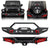 Jeep Front & Rear Bumpers Combo Kits for 2007-2018 Jeep Wrangler JK/JKU