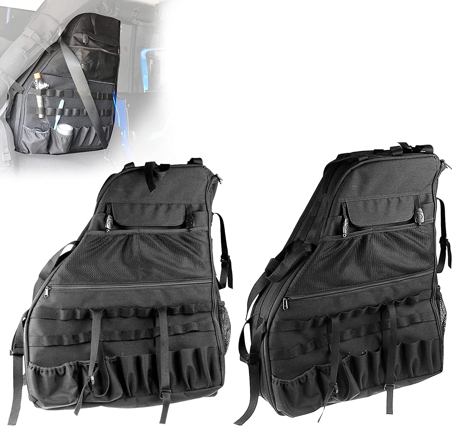 Borsa portautensili portatile multifunzionale in tessuto Oxford per