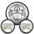 Sunpie 7" Chrome Harley Daymaker LED Headlight+ 4.5" Fog Light kit - Sunpie