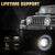 7" 3D RGB-W Halo Headlights for 1997-2023 Jeep Wrangler TJ LJ JK JKU JL JLU JT (Chrome/Black) (2pcs/set)