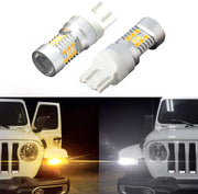 Switchback Turn Signal LEDs for 2018+ Jeep JL Wrangler Sport (pair)
