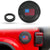 Gas Cap Cover & Fuel Doors for 2018-2023 Wrangler JL JLU (Paw Print/Skull/National Flag/Pentagram )