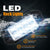 Sunpie 12 Pod RGB-W LED Rock Lights Kits for Off Road Truck ATV SUV Under Wheel 4X4